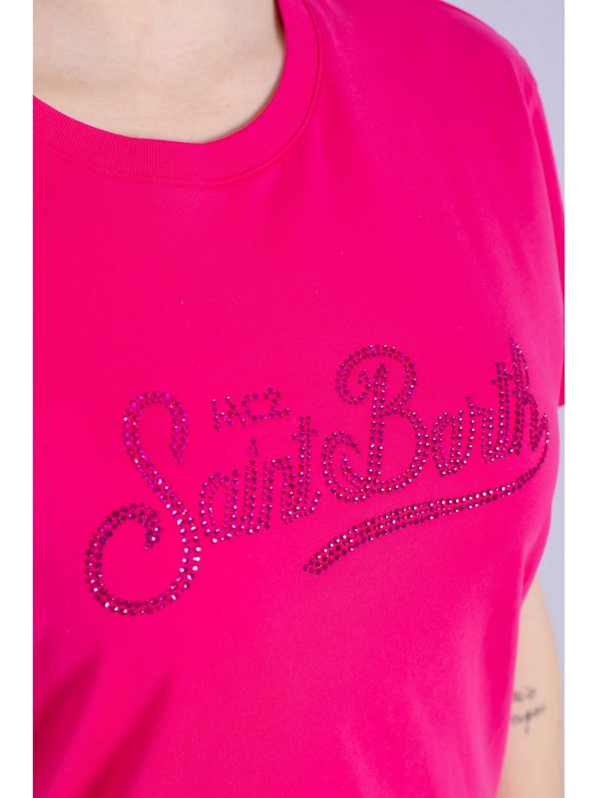 MC2 SAINT BARTH T-Shirt e Polo Donna  EMILIE 05389F Rosa