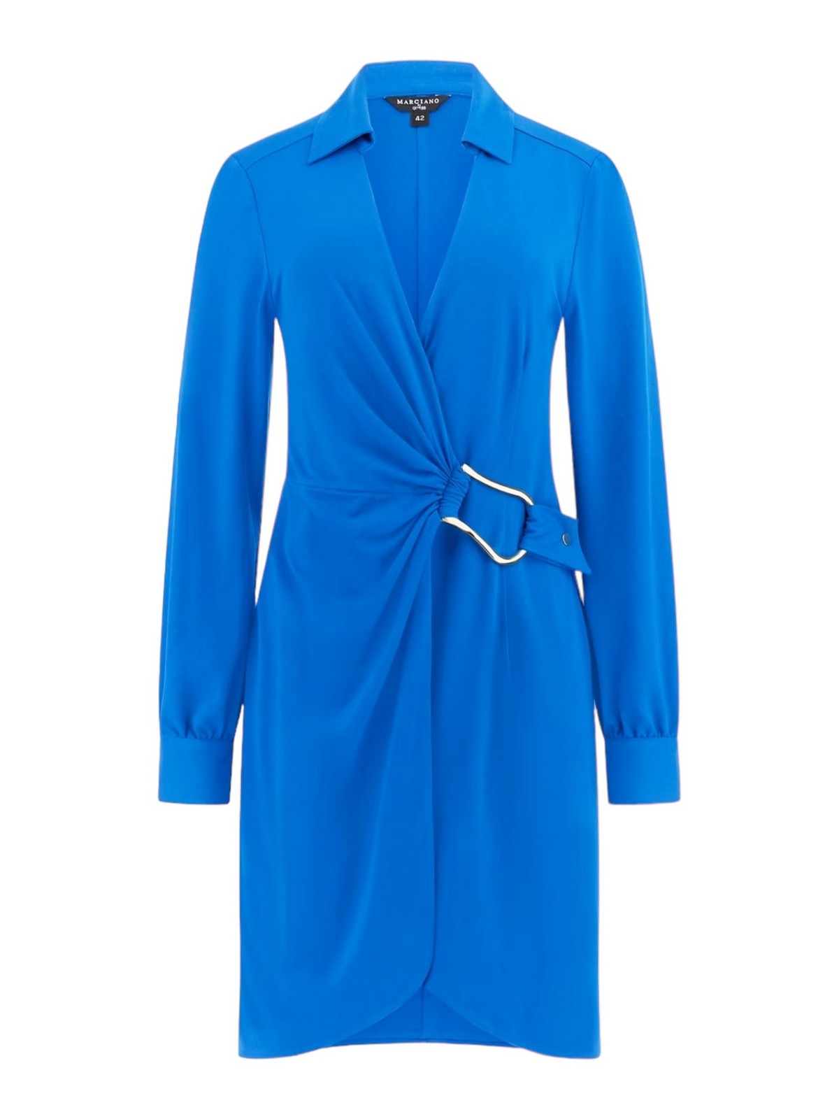 MARCIANO Abito Donna AUSTIN WRAP DRESS 4GGK40 6230Z G7R4 Blu