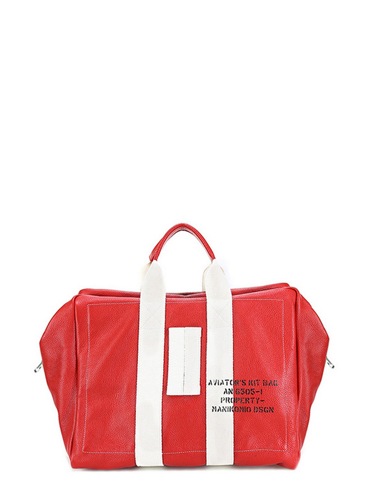 MANIKOMIO DSGN Borsa Uomo Icon leather AN6505-1 PM10 Rosso