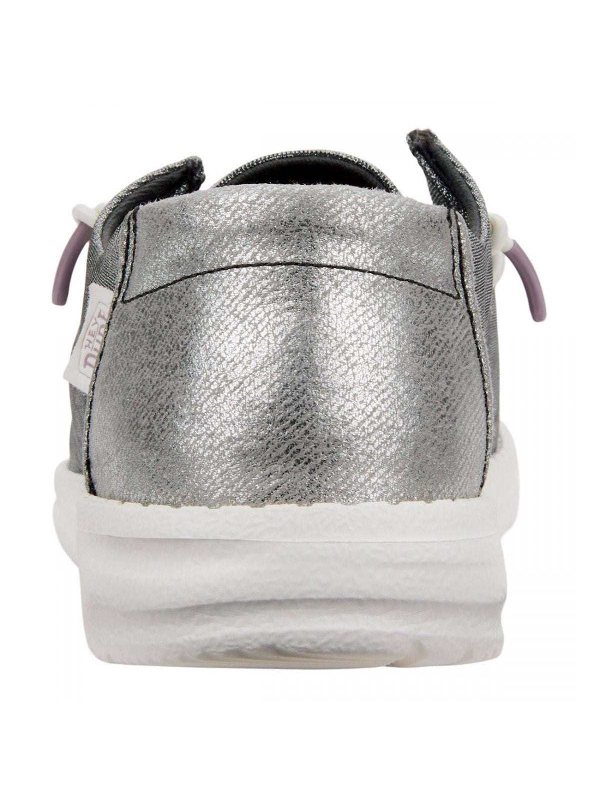 HEY DUDE Mocassino Donna Wendy Metallic Sparkle HD.41082 025 Grigio