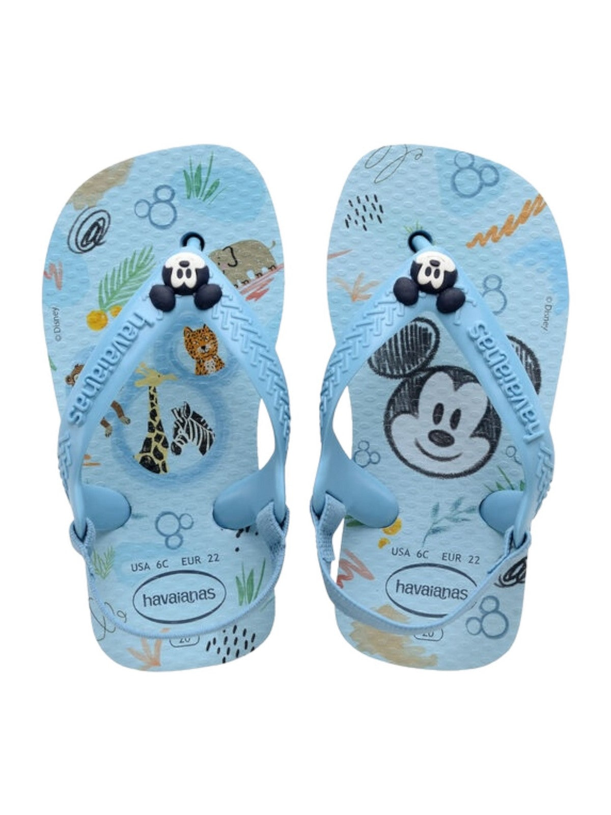 HAVAIANAS Infradito Bambini e ragazzi Hav. Baby Disney Classics II 4137007.1056 Blu