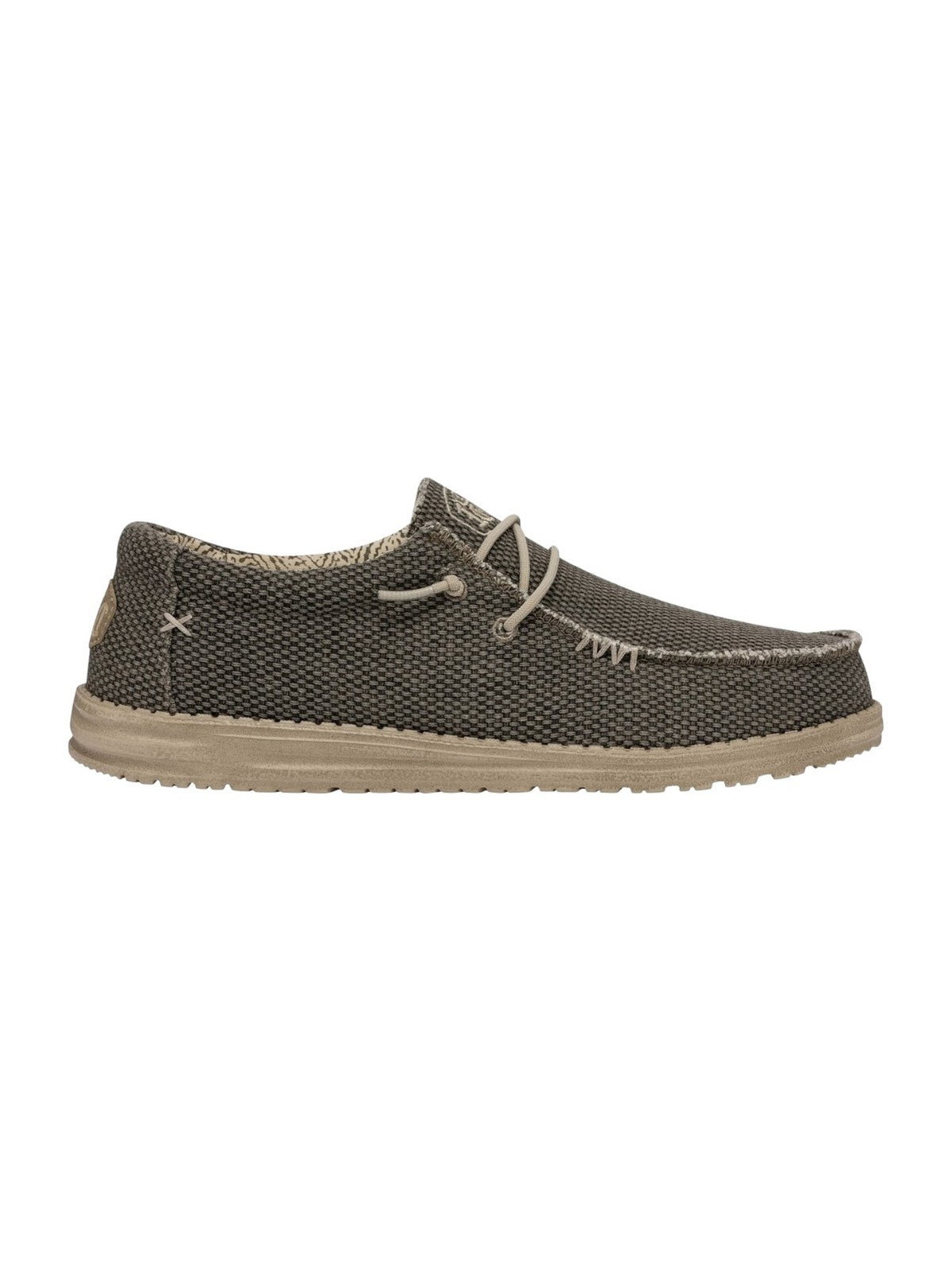 HEY DUDE Mocassino Uomo Wally Braided HD.40003 ARMY Verde