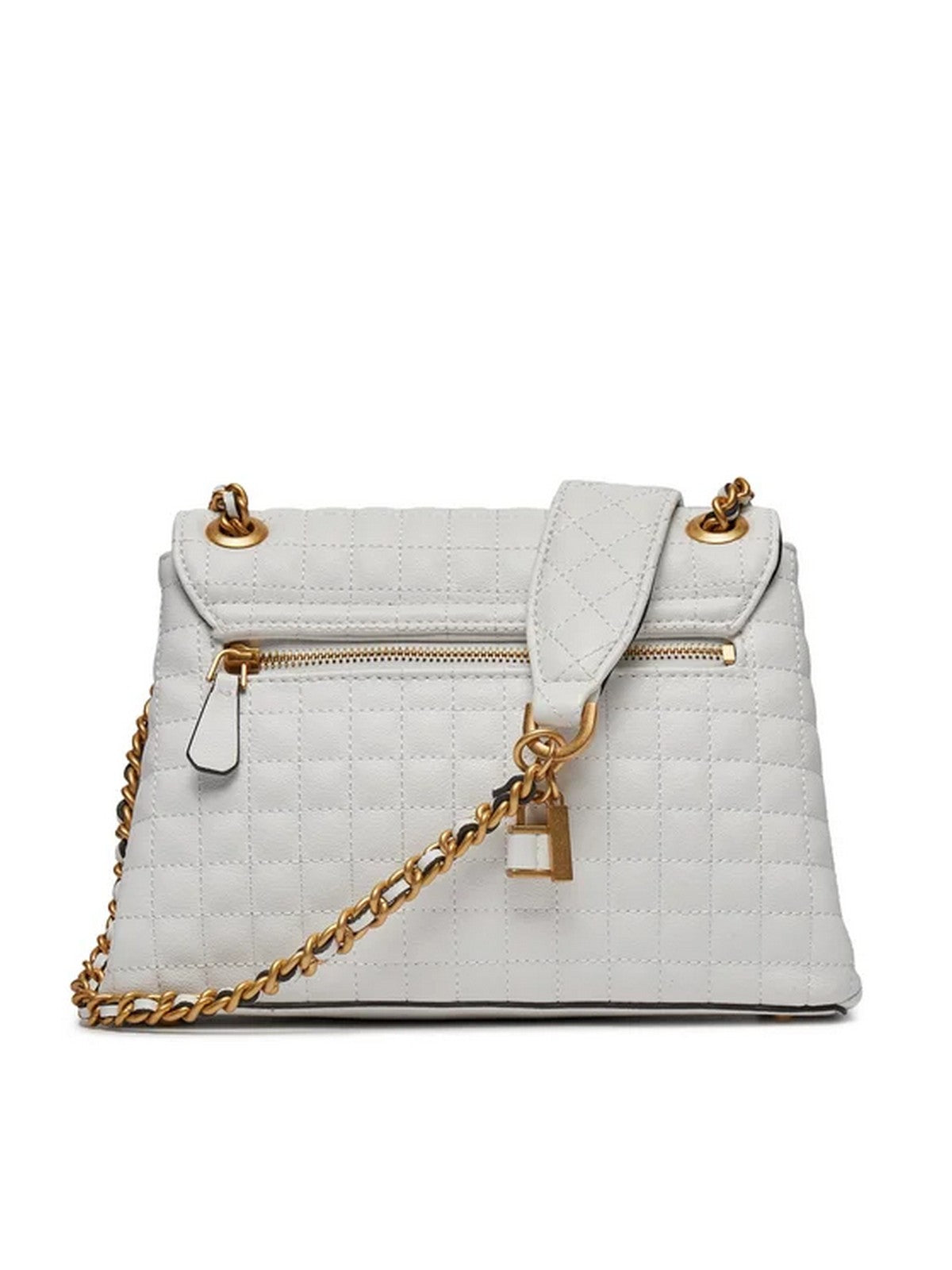 GUESS Borsa Donna Tia Luxury Satchel HWQA91 87210 WHI Bianco