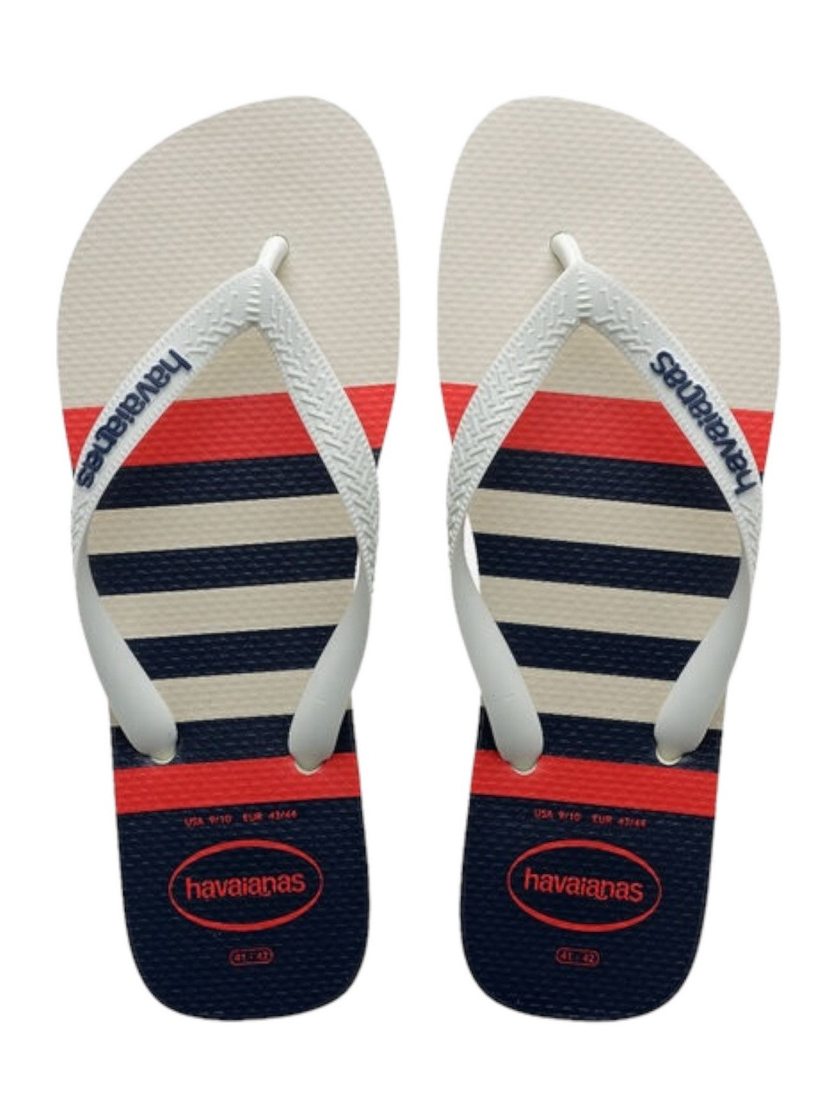 HAVAIANAS Infradito Uomo Hav. Top Nautical 4137126.6349 Bianco