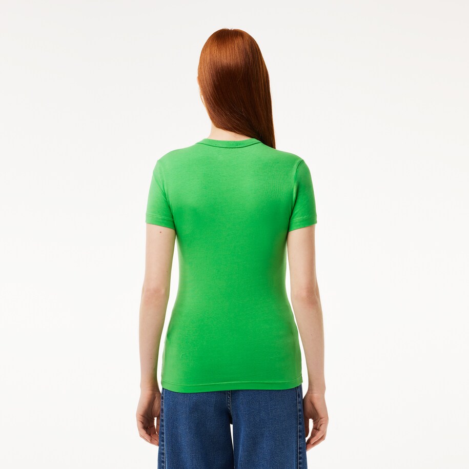 LACOSTE T-Shirt e Polo Donna  TF7218 IXU Verde