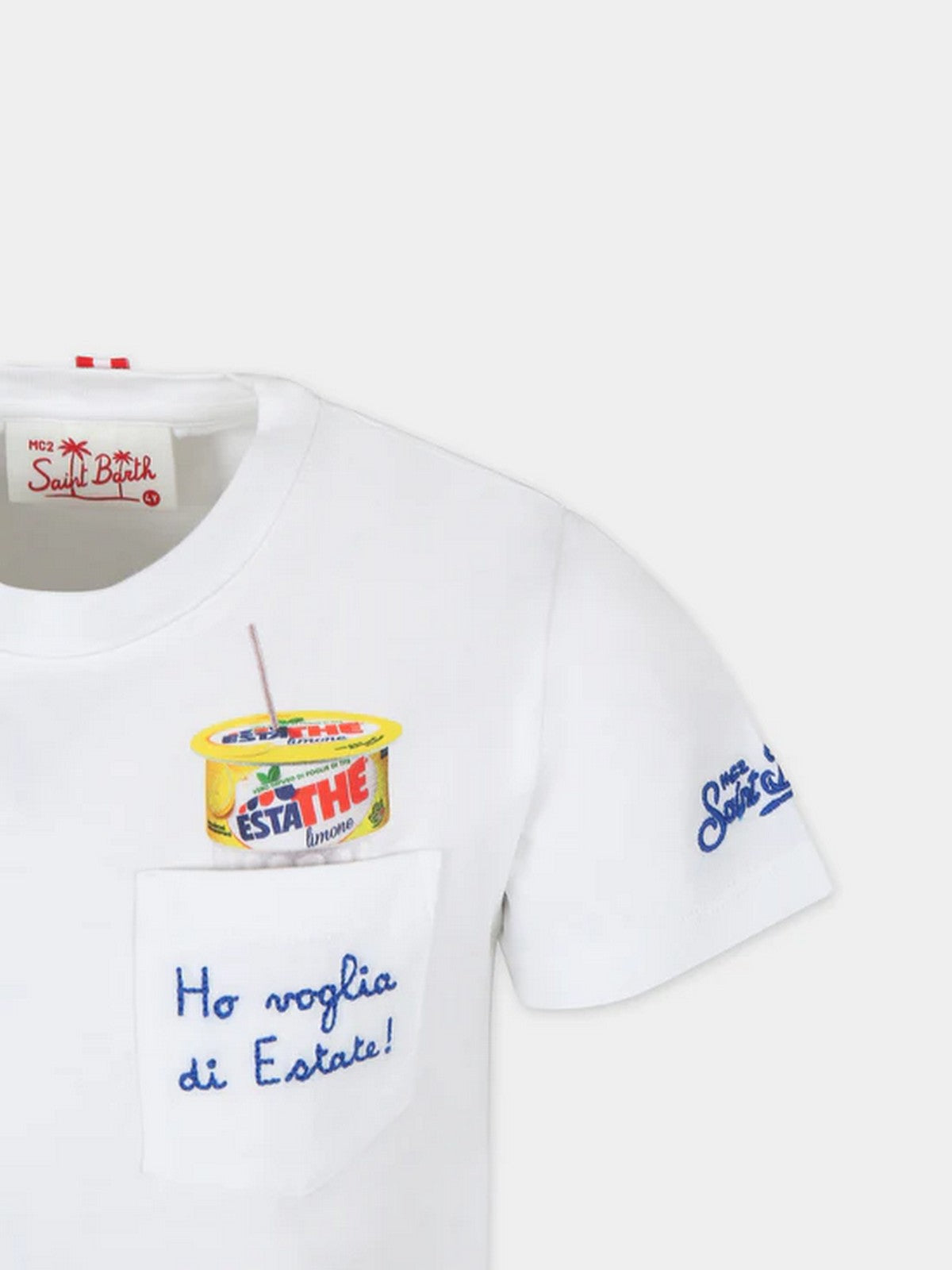 MC2 SAINT BARTH T-Shirt e Polo Bambini e ragazzi  EDDY 02688F Bianco
