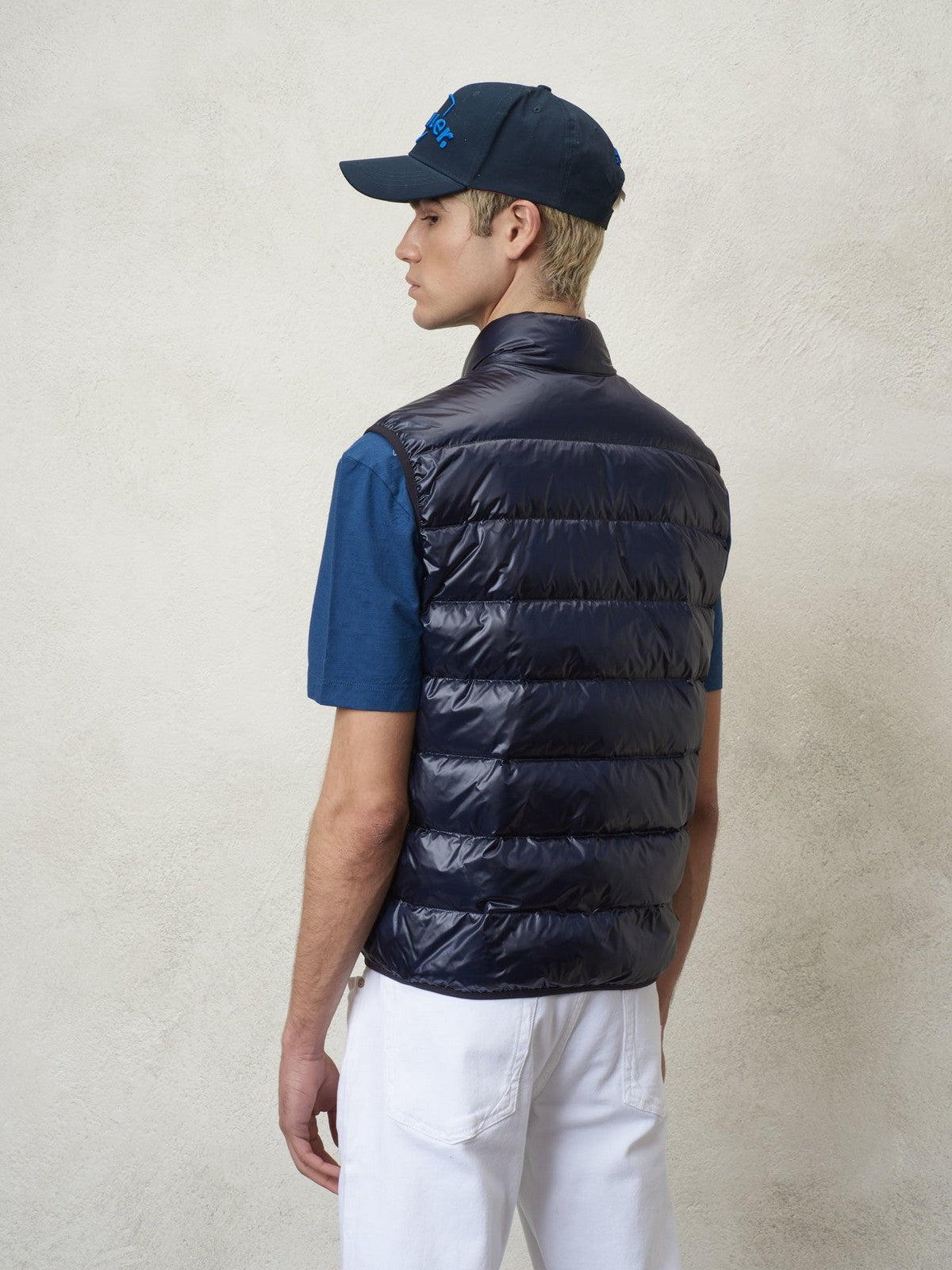 BLAUER Gilet Uomo  24SBLUX03054 006719 888 Blu