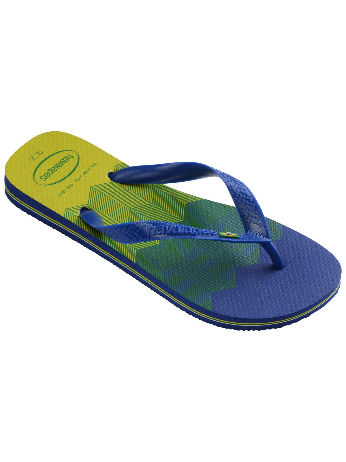 HAVAIANAS Infradito Unisex adulto Hav. Brasil Fresh 4145745.7893 Blu