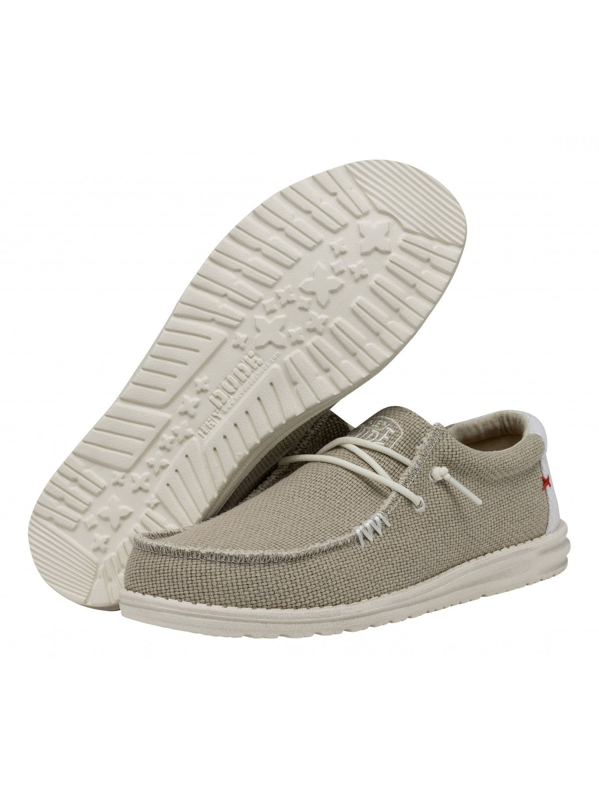 HEY DUDE Mocassino Uomo Wally Braided HD.40003 1LB Beige