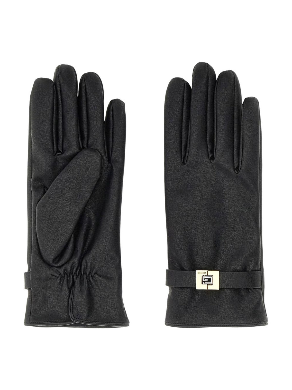 GUESS Guanti Donna GLOVES AW5188 NYL02 BLA Nero