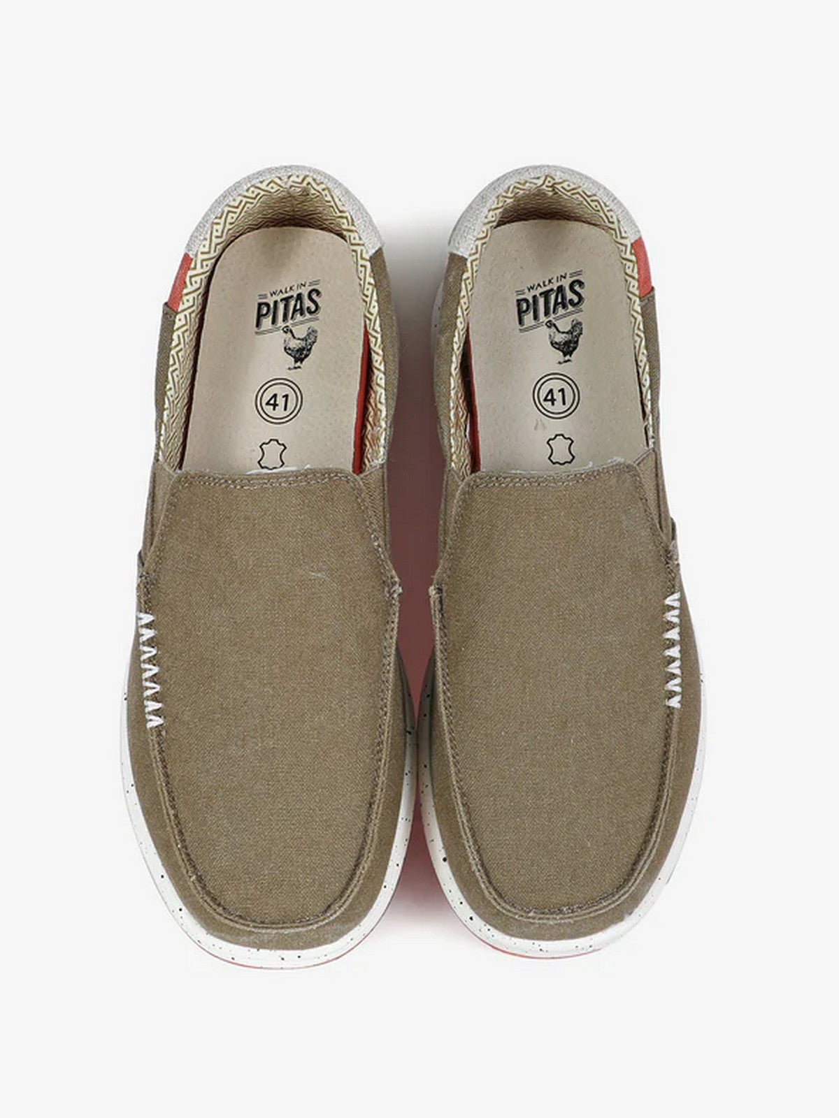 PITAS Mocassino Uomo  INTAKI CAMEL Marrone