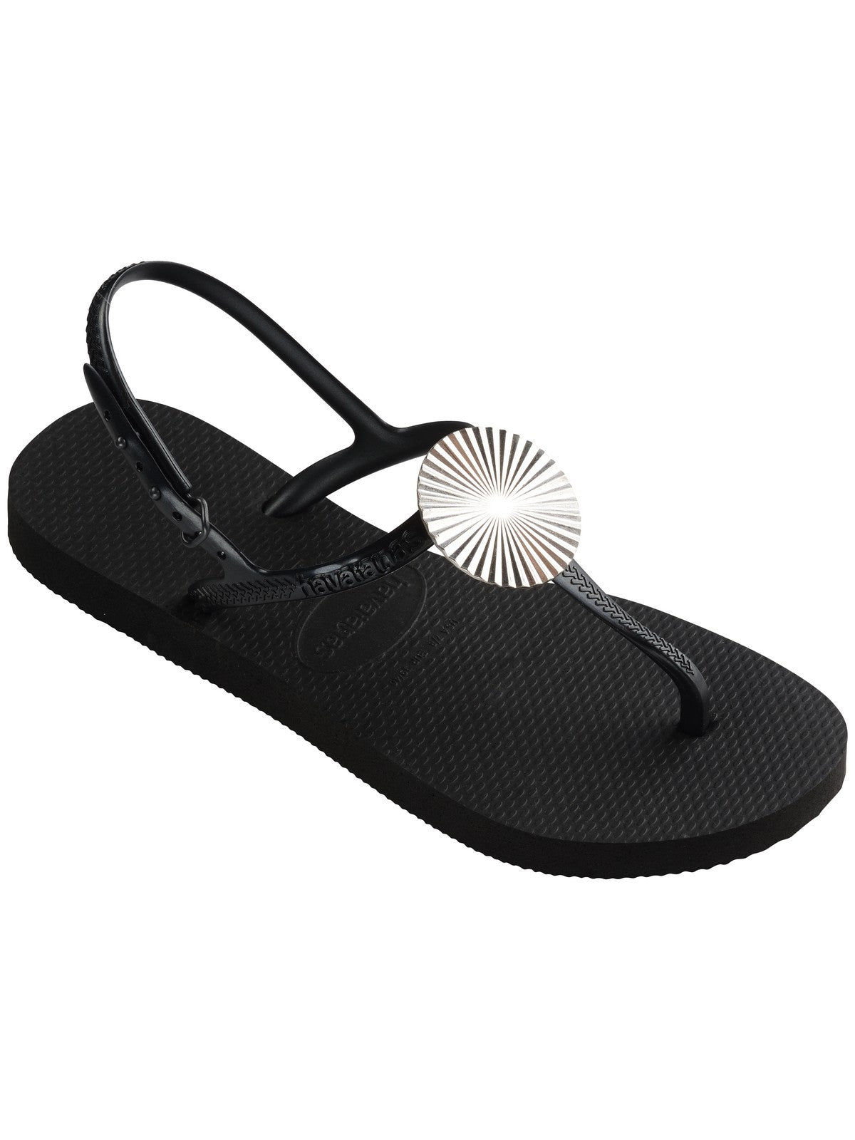 HAVAIANAS Infradito Donna Hav. Twist Metal 4148924.0090 Nero