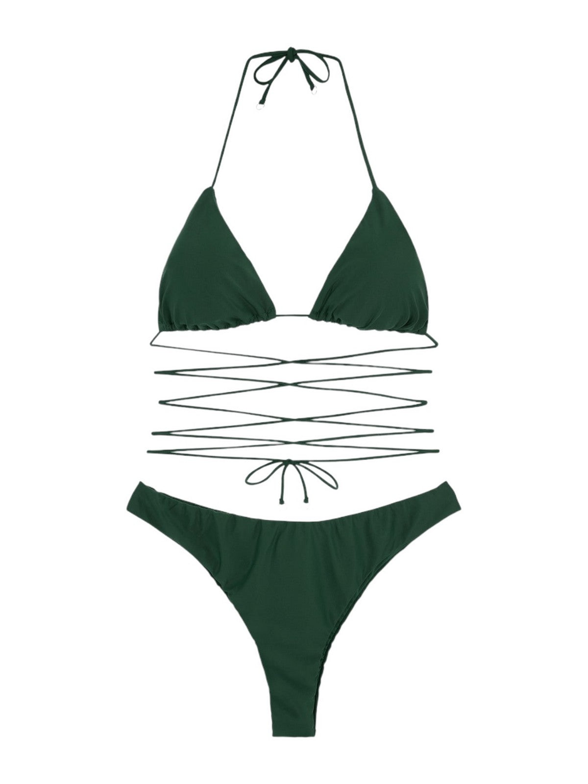 ME FUI Costume da bagno Donna  MF24-0310MG Verde