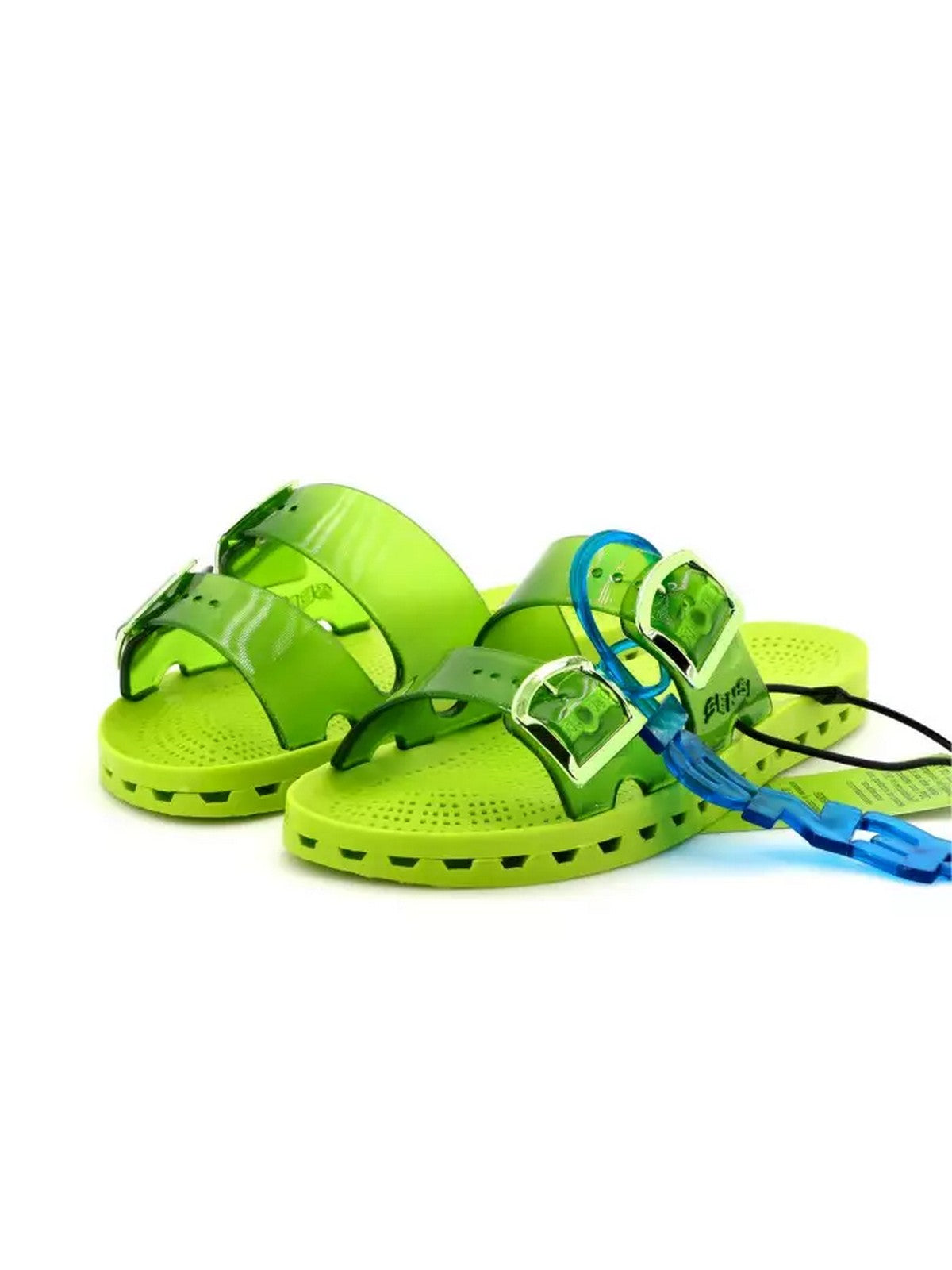 SENSI Ciabatta Unisex adulto LA JOLLA JELLY 4151/JL 202 Verde