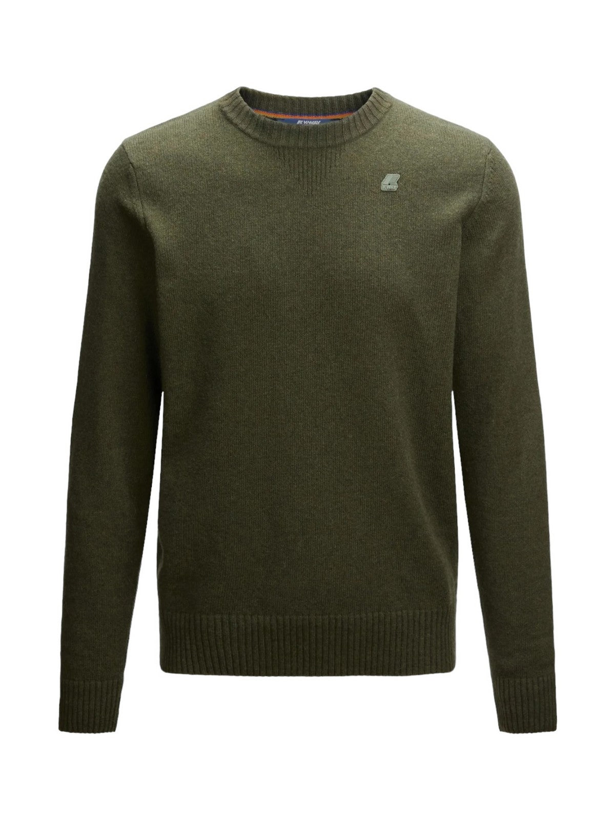 K-WAY Maglione Uomo Sebastien lambswool K2112PW WMR Verde