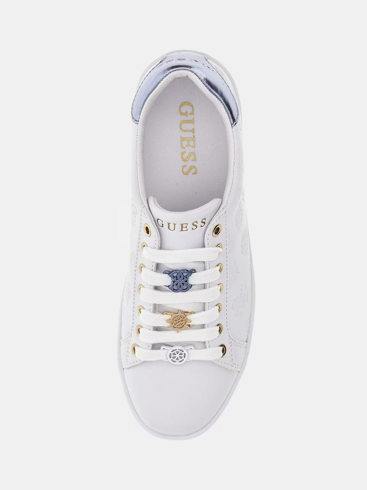 GUESS Sneaker Donna Rosenna FLJROS ELE12 WHIBL Bianco