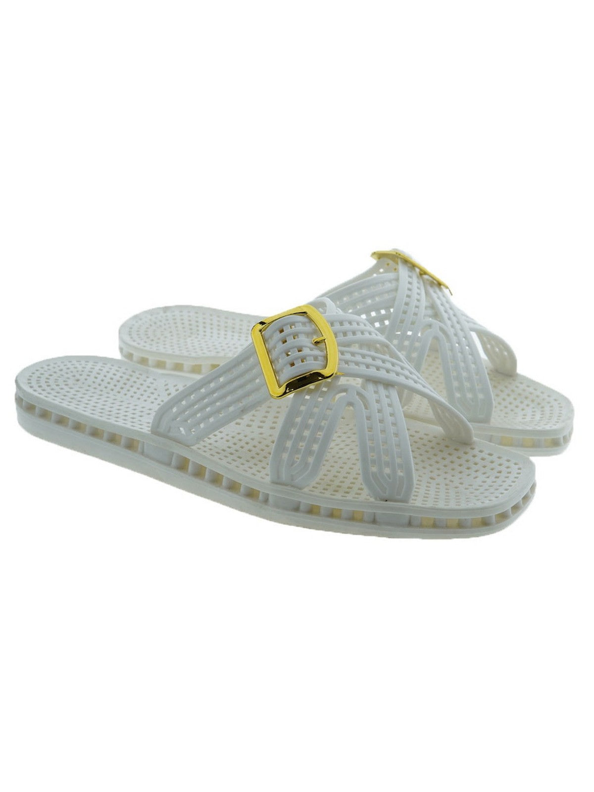 SENSI Ciabatta Unisex adulto Messico city 5152/CF 002 Bianco