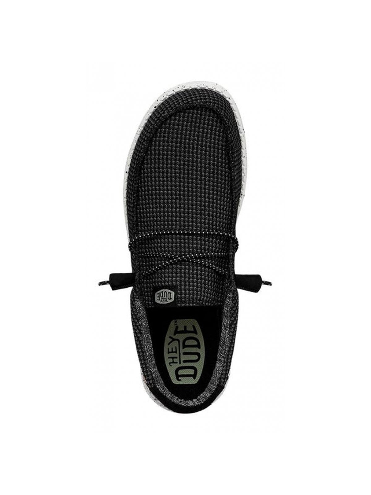 HEY DUDE Mocassino Uomo Wally Sport Mesh HD.40403 066 Nero