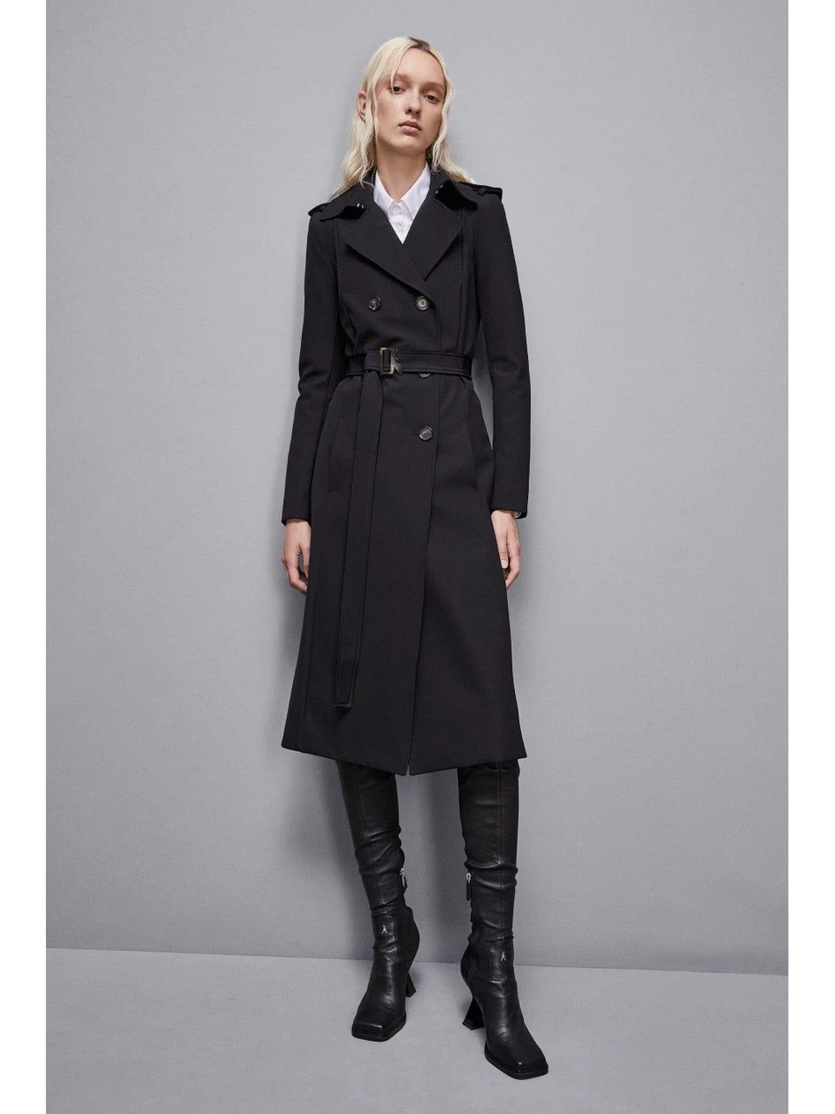 PATRIZIA PEPE Trench Donna  8O0137 A2AW K103 Nero