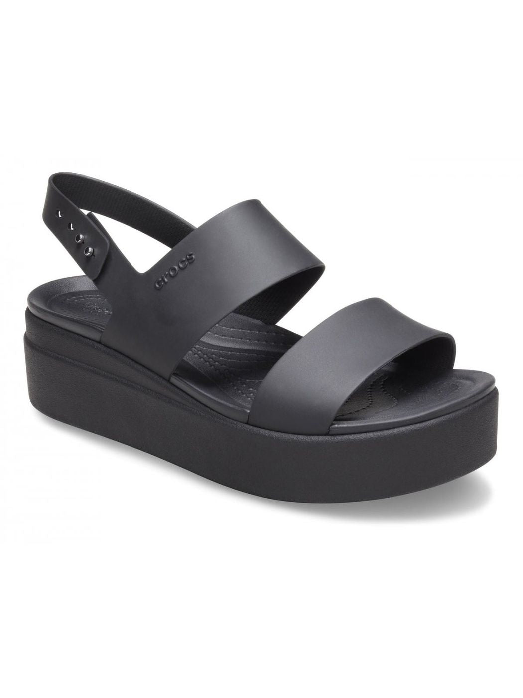 CROCS Sandalo Donna Brooklyn low wedge 206453 060 Nero