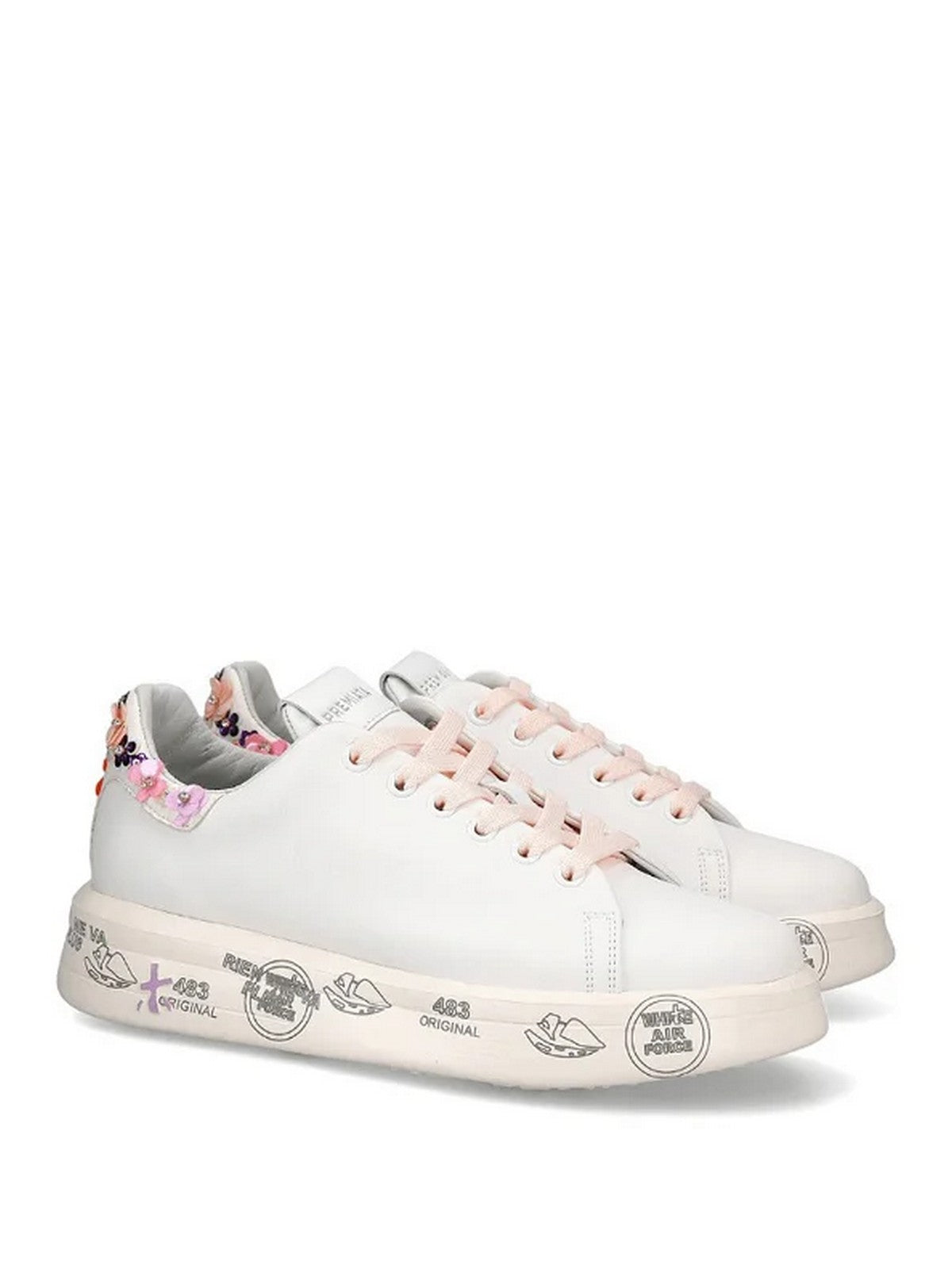 PREMIATA Sneaker Donna  BELLE VAR 6709 Bianco