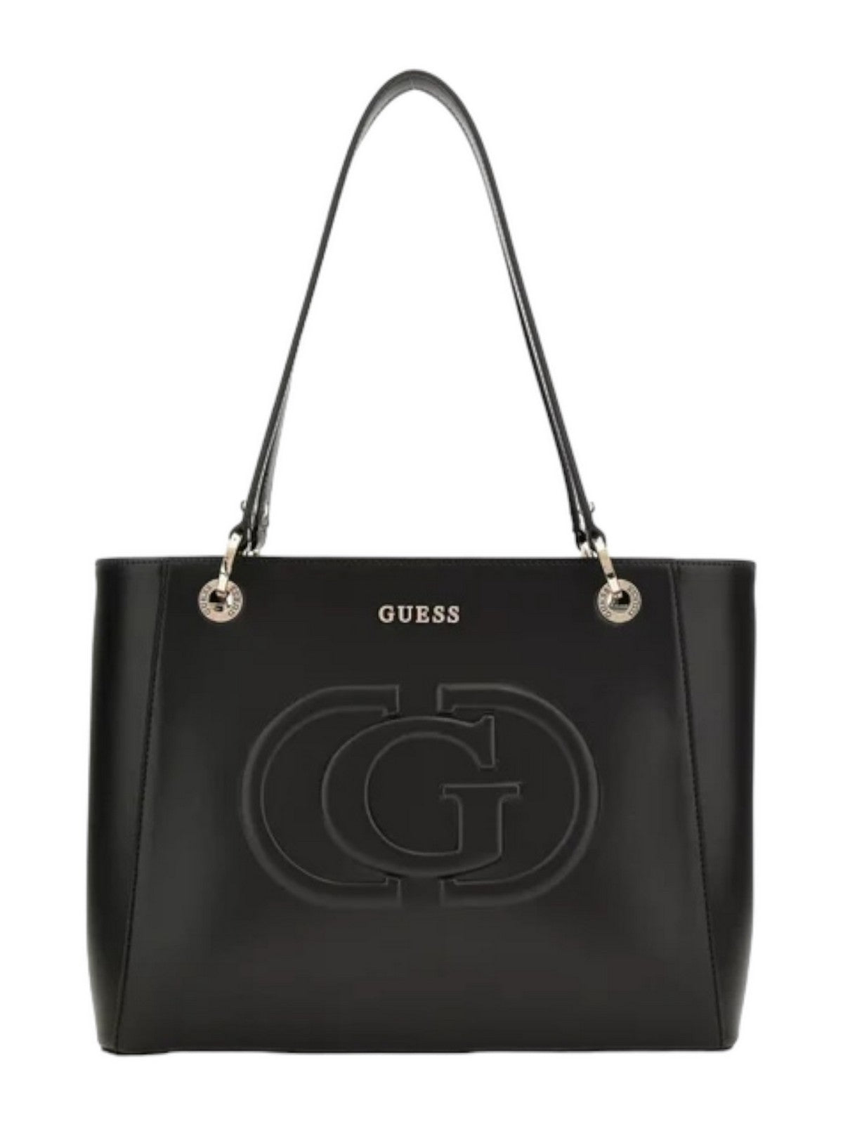 GUESS Borsa Donna Eco Mietta Sml Socie HWEVG9 51325 BLA Nero