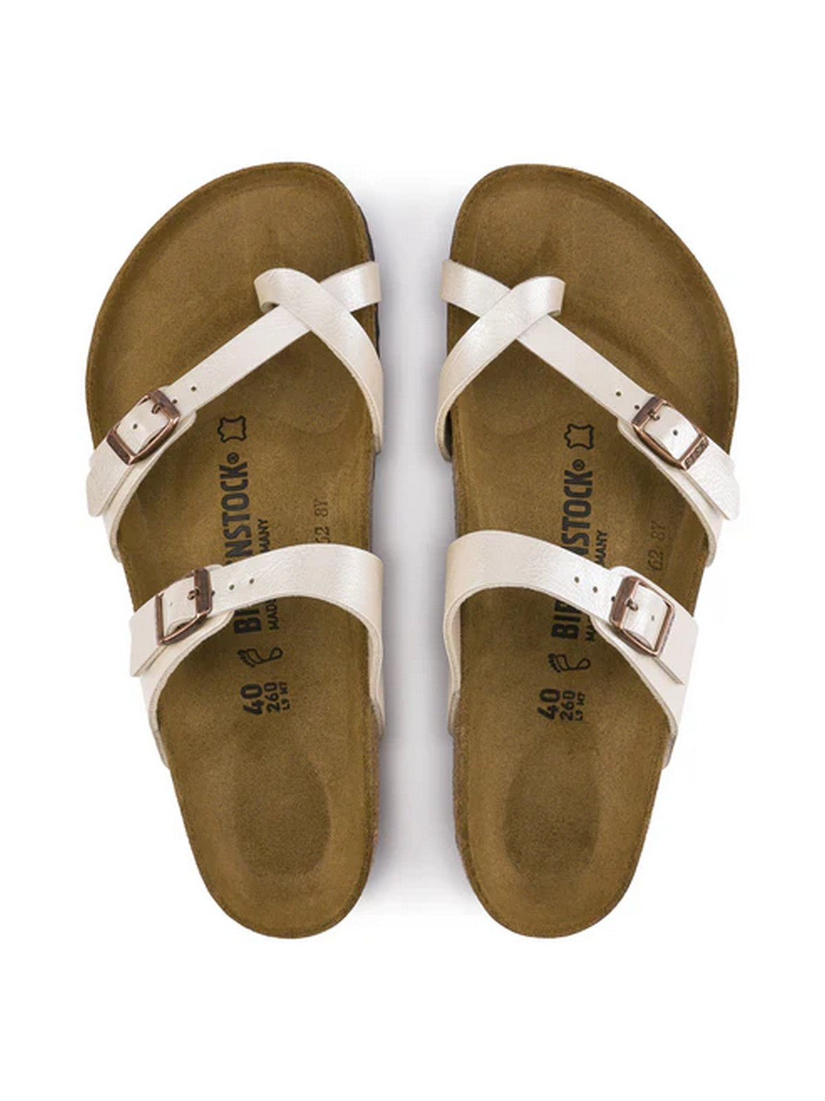 BIRKENSTOCK Sandalo Donna Mayari 071661 Bianco