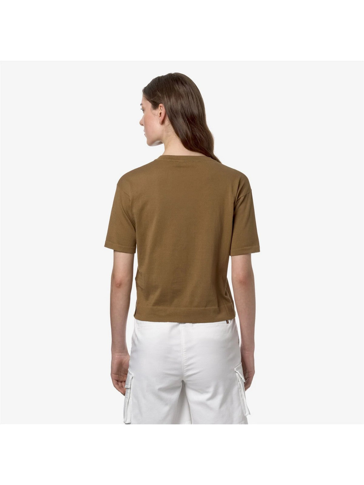 K-WAY T-Shirt e Polo Donna Esmer K4126PW 045 Marrone