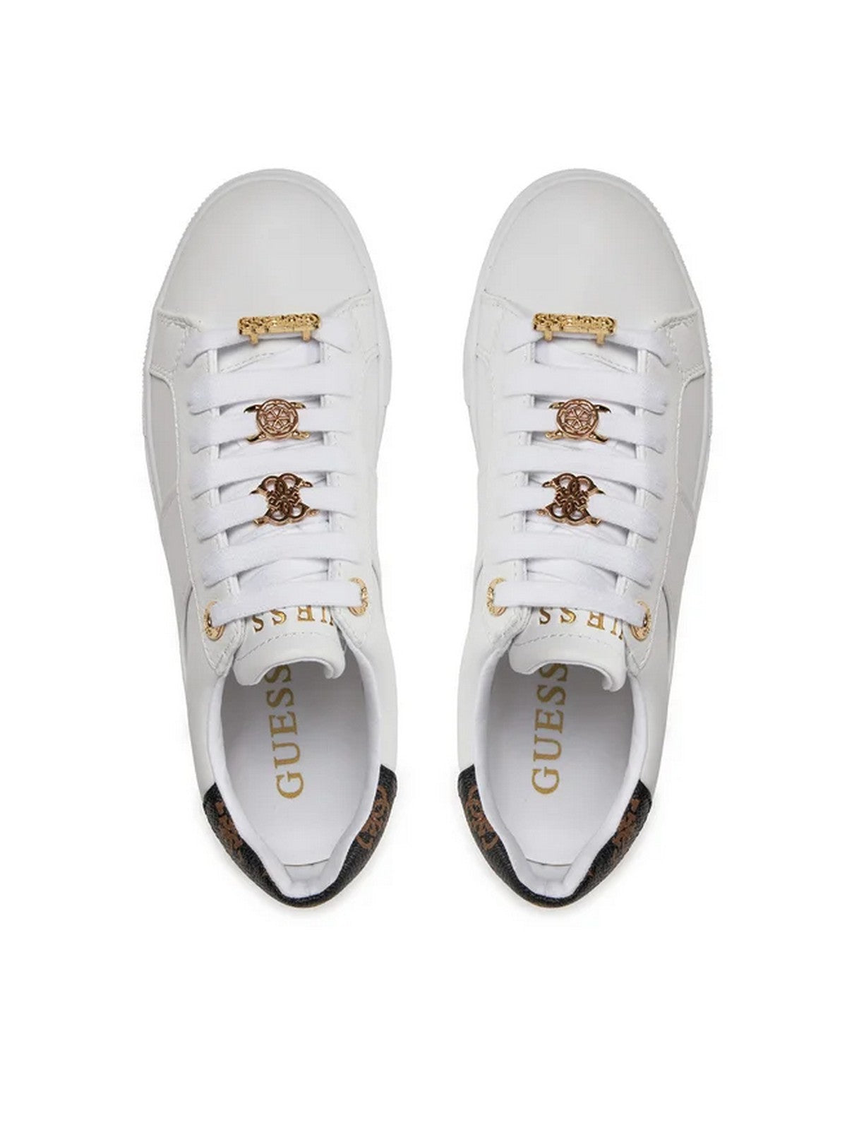 GUESS Sneaker Donna Giella FLJGIE ELE12 WHITE Bianco