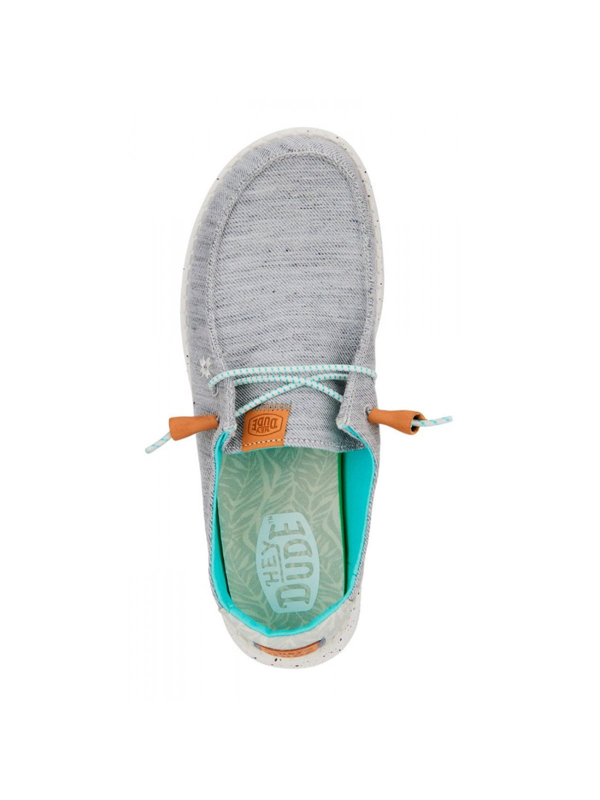 HEY DUDE Mocassino Donna Wendy Heathered Slub HD.40753 030 Grigio