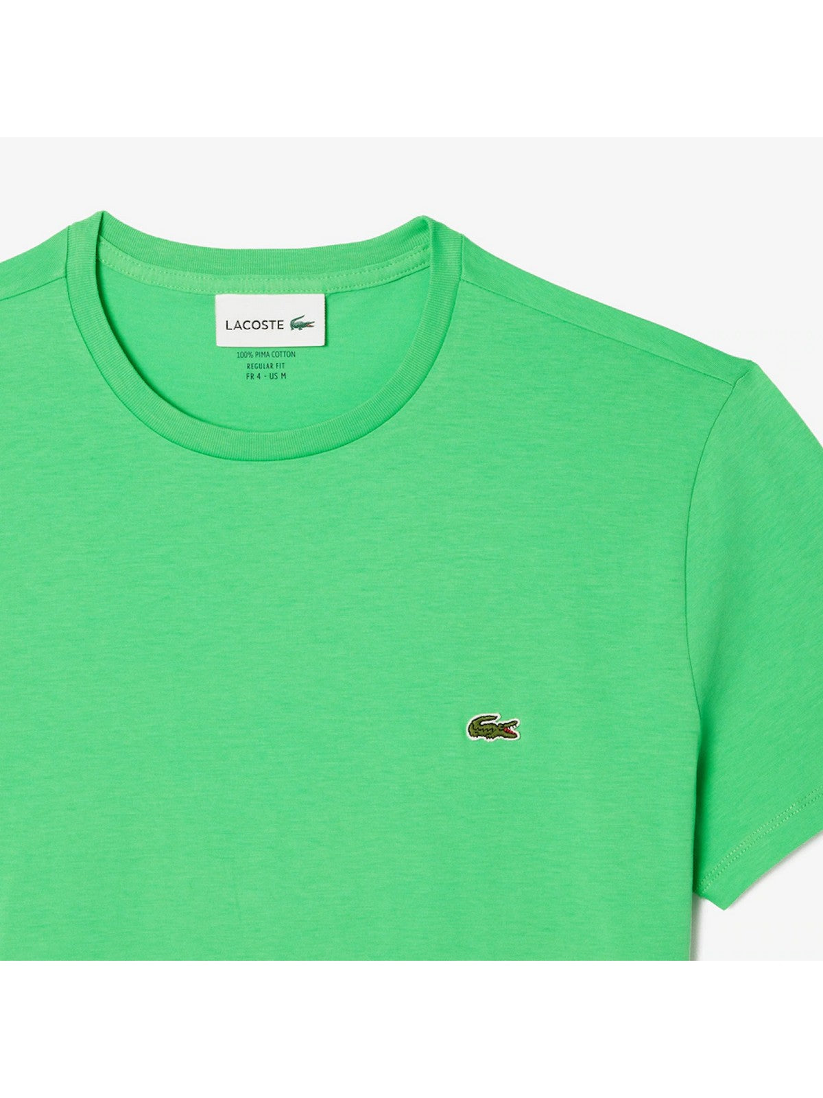 LACOSTE T-Shirt e Polo Uomo  TH6709 UYX Verde