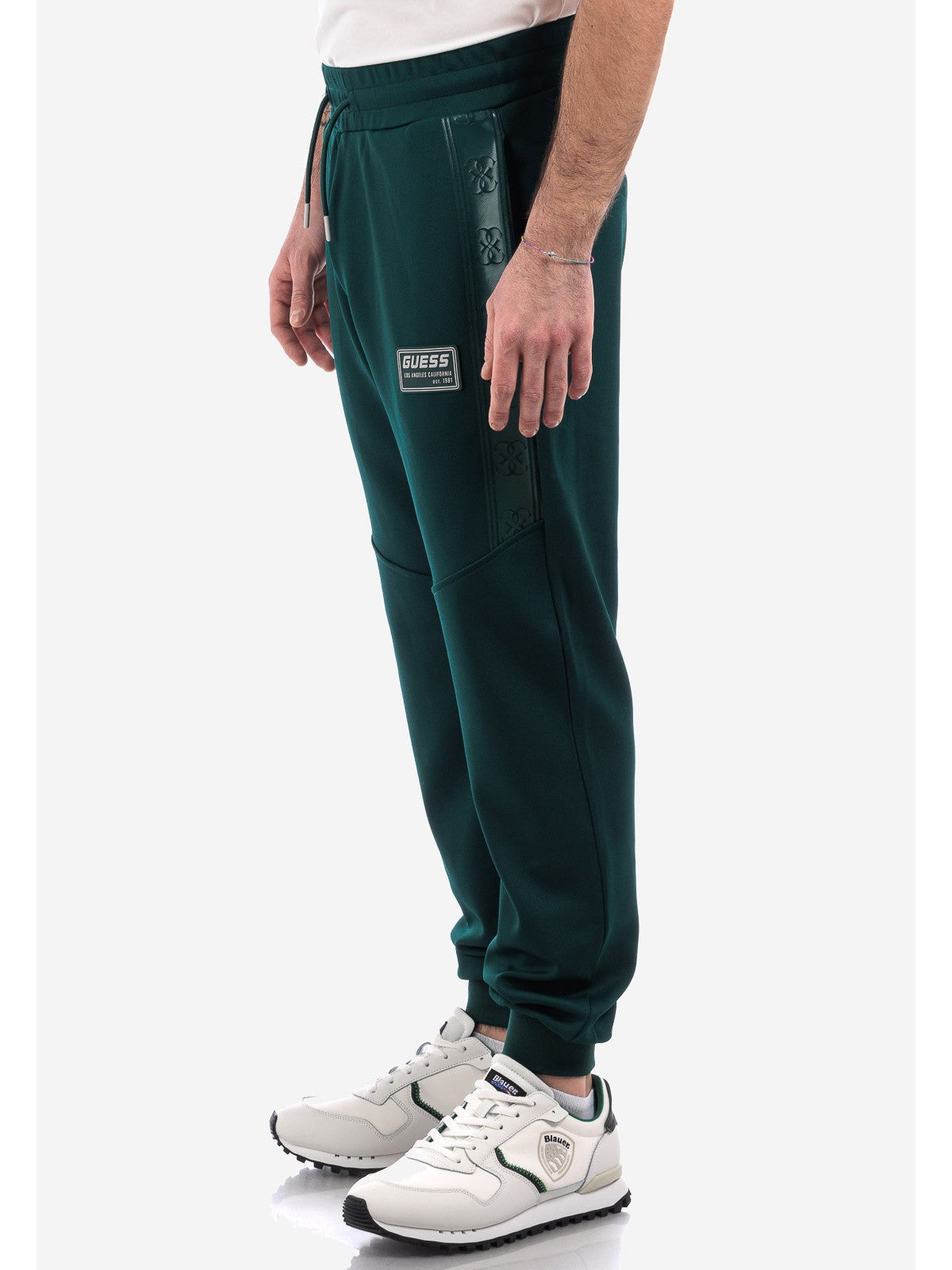 GUESS SPORT Pantalone Uomo GASTON CUFFED PANT Z4RB00 KBO62 G8J3 Verde