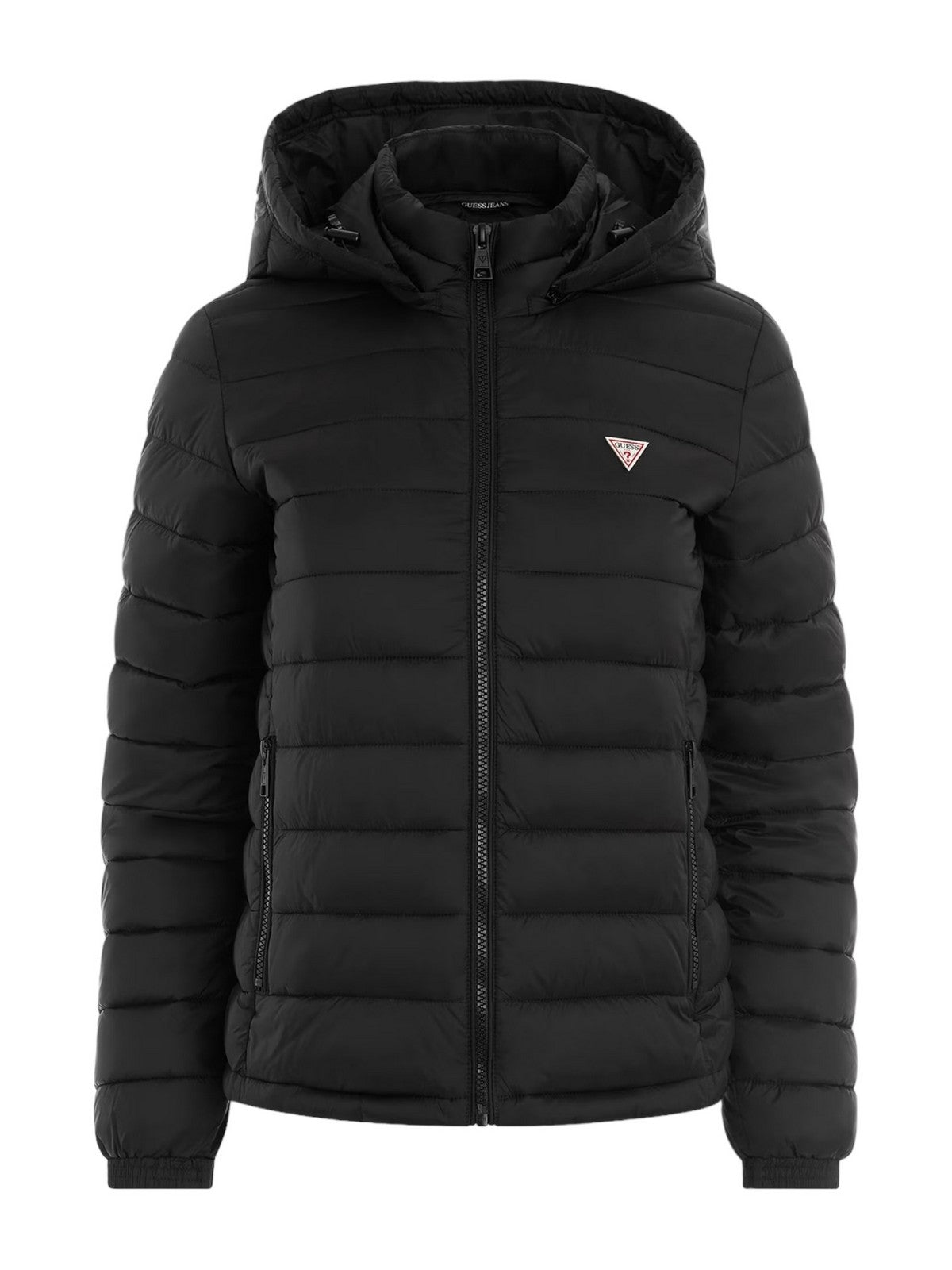 GUESS Piumino Donna GJ HOODED PUFFER W4YL00 WG922 JBLK Nero