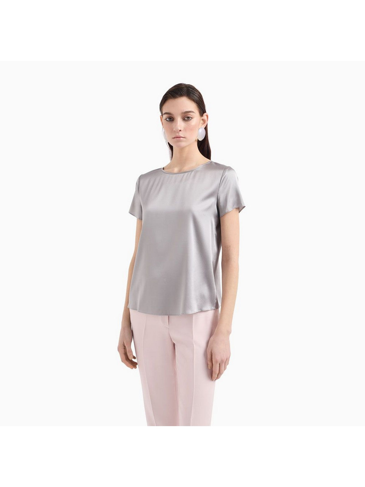 EMPORIO ARMANI Top Donna  8N2K15 2NXXZ 115 Grigio