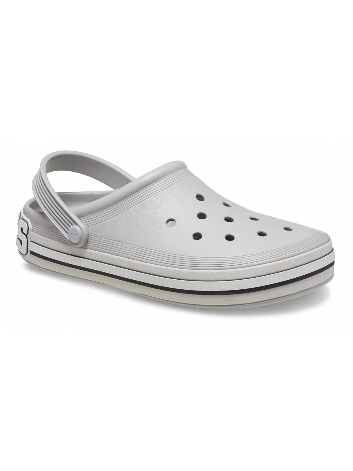 CROCS Ciabatta Unisex adulto Off Court Logo Clog 209651 1FT Grigio