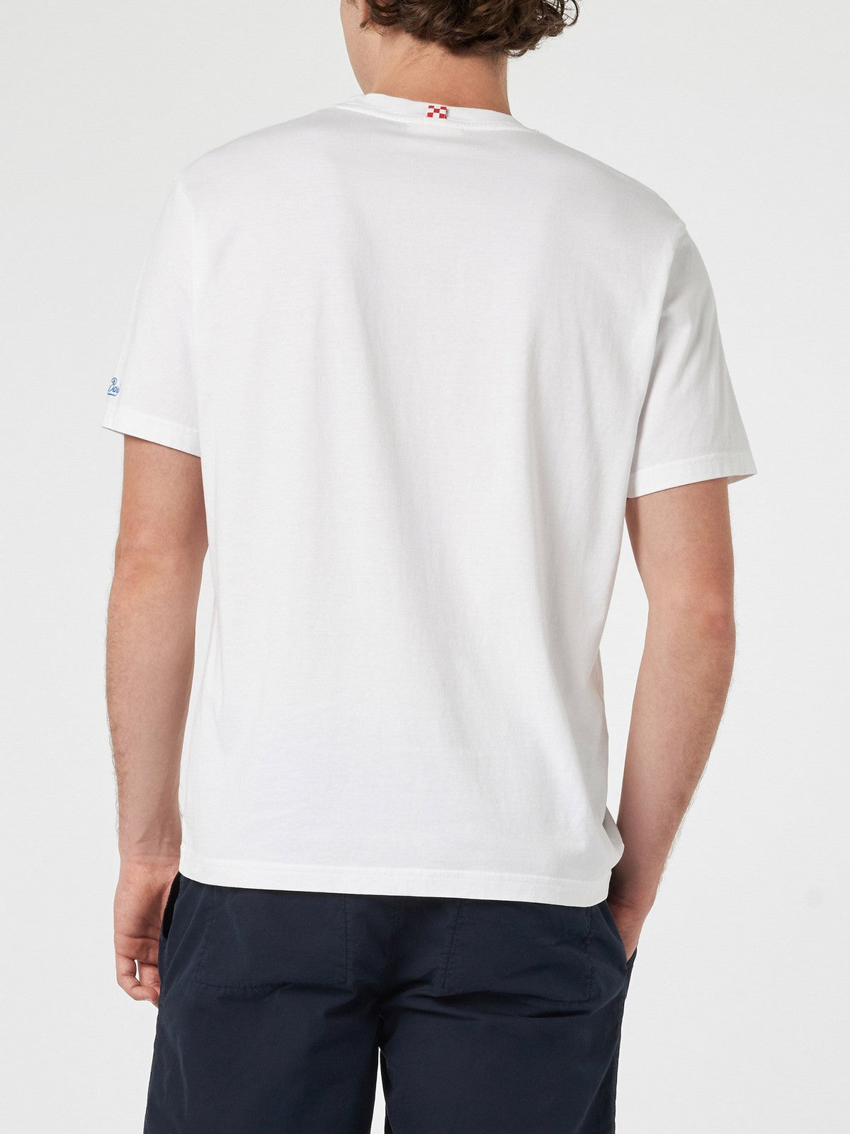 MC2 SAINT BARTH T-Shirt e Polo Uomo  PORTOFINO 04403F Bianco