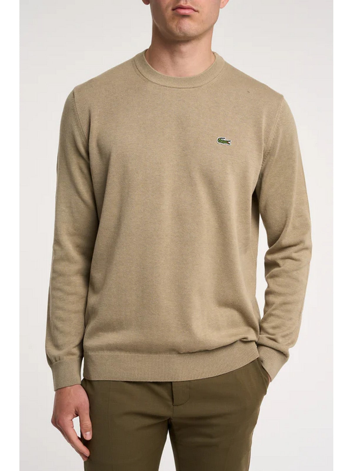 LACOSTE Maglia Uomo  AH0128 CB8 Beige