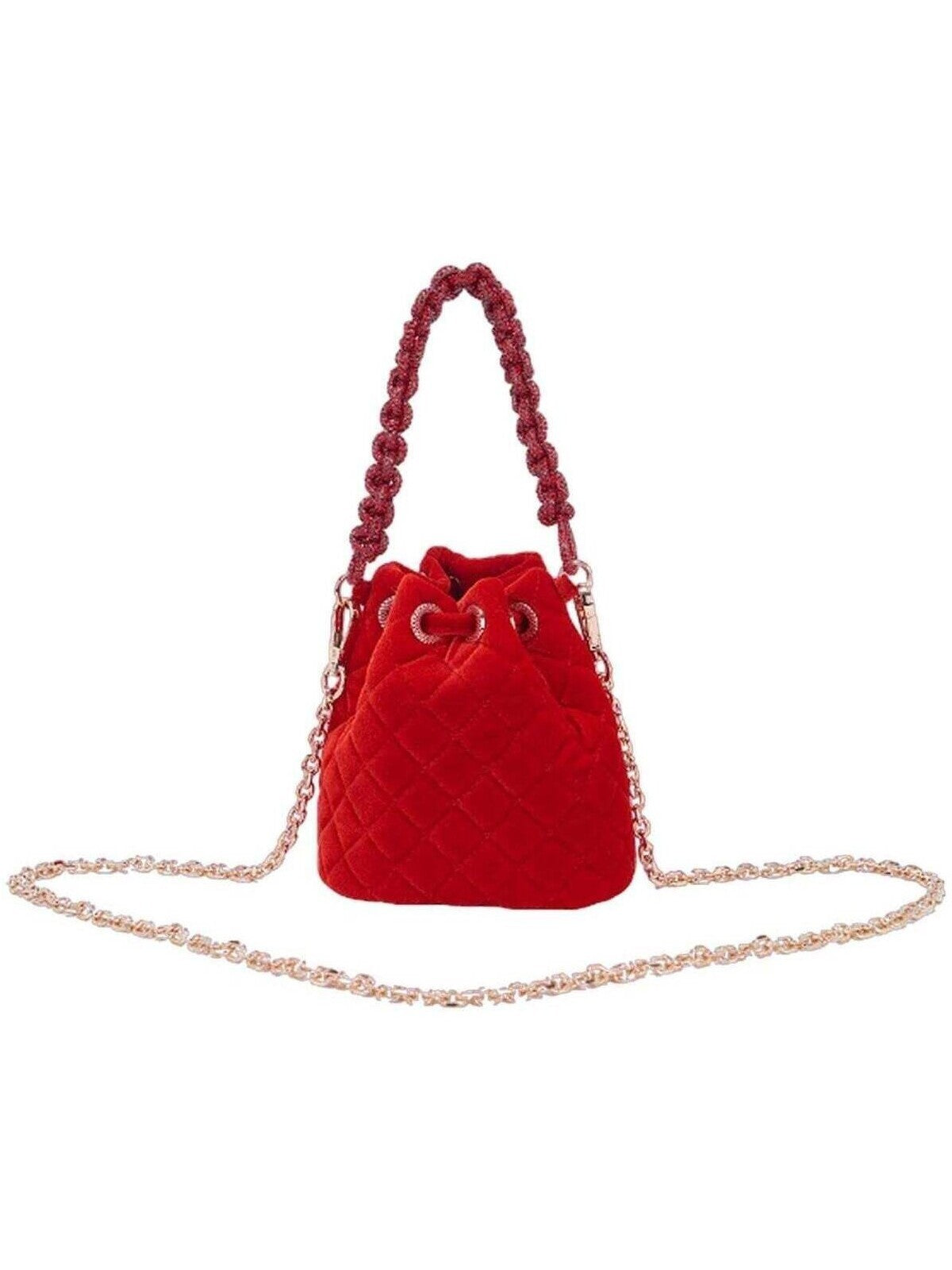 LA CARRIE Borsa Donna  132M-SS-534-VEL RED Rosso