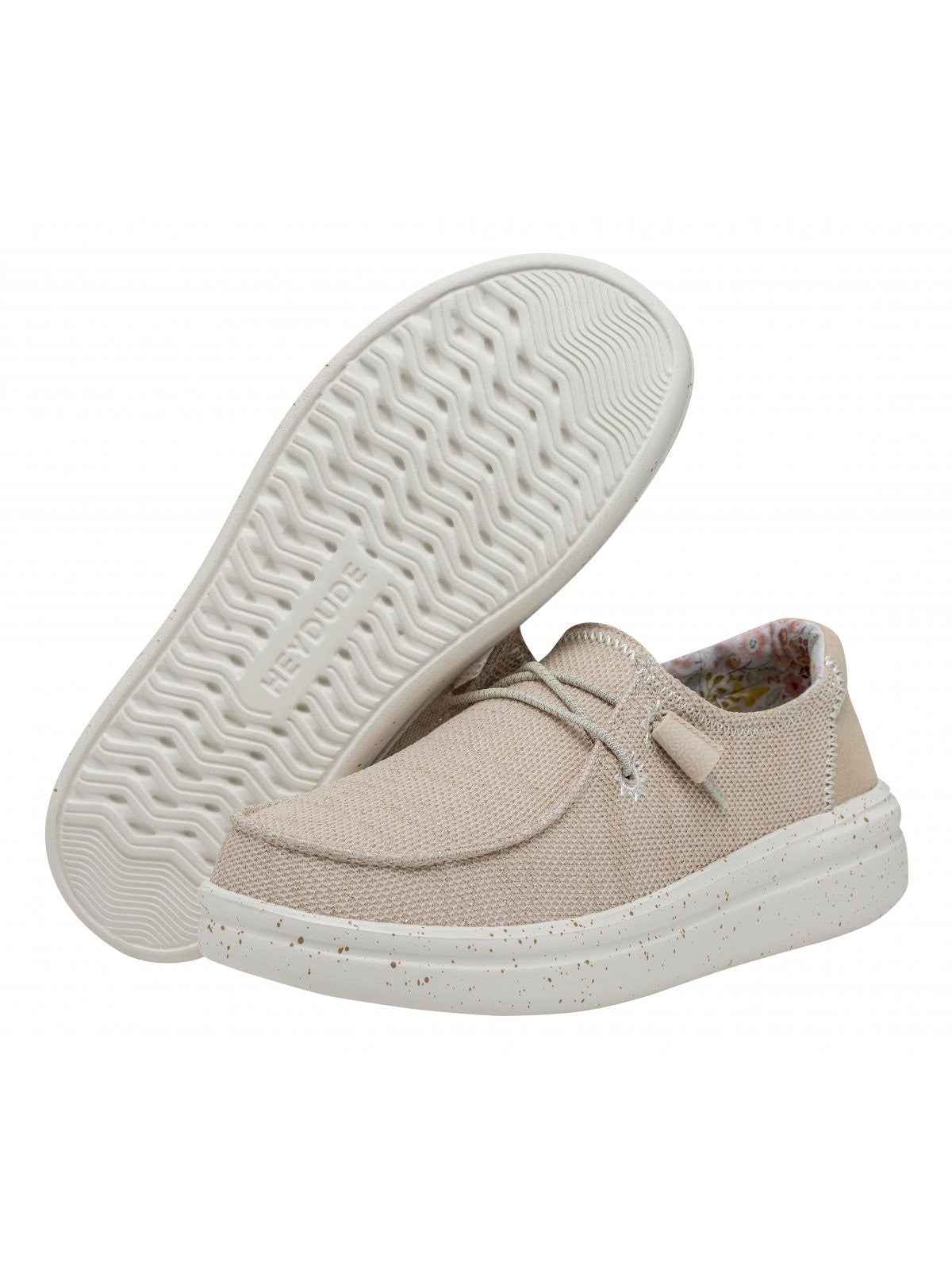 HEY DUDE Mocassino Donna Wendy Rise Stretch W HD.40076 1KV Beige