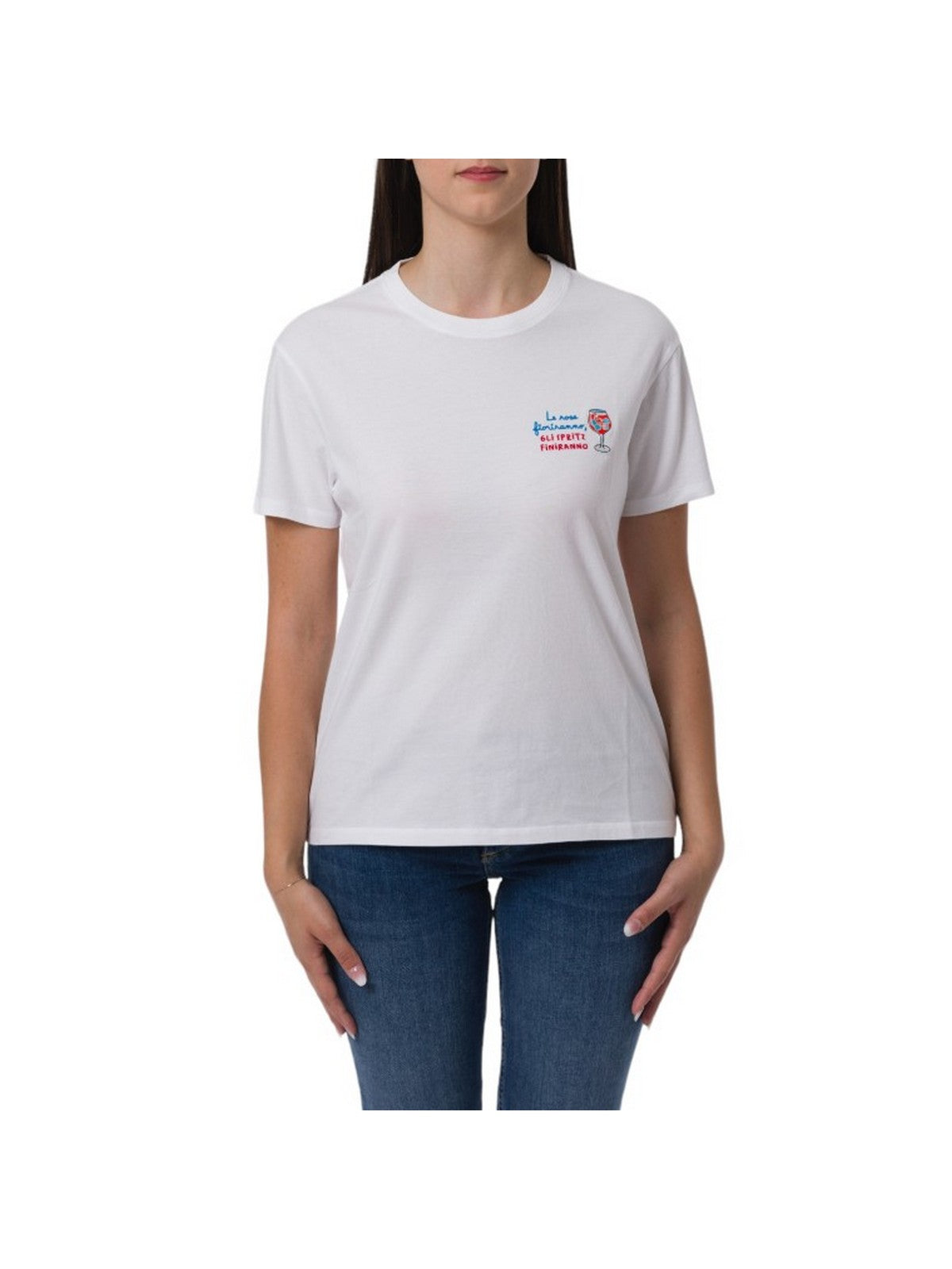 MC2 SAINT BARTH T-Shirt e Polo Donna  EMILIE 05745F Bianco