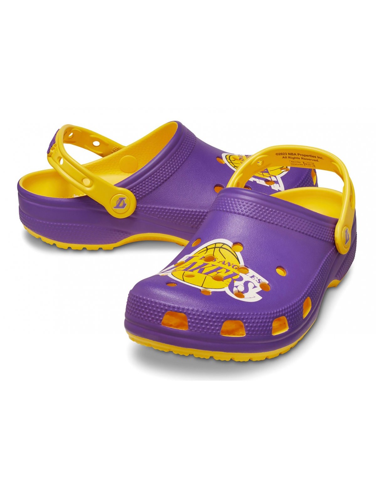 CROCS Ciabatta Unisex adulto NBA Los Angeles Lakers Cls Clg 208650 75Y Viola