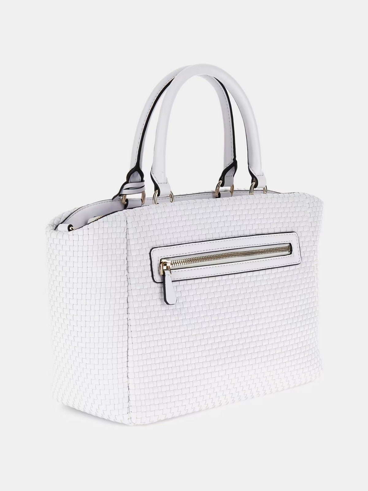 GUESS Borsa Donna Emelda Crossbody Top HWWG92 19060 WHI Bianco