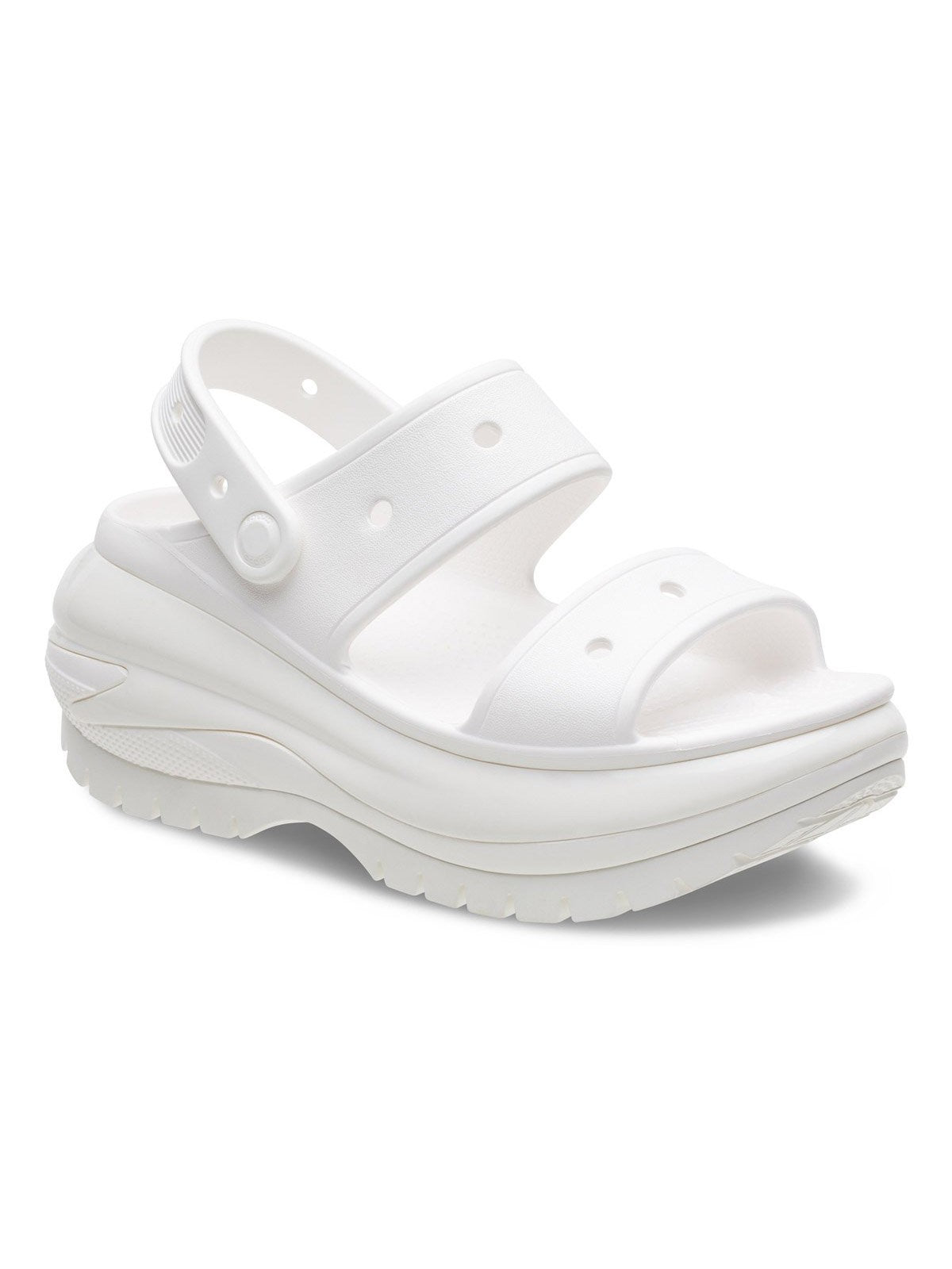 CROCS Sandalo Donna Classic Mega Crush Sandal W 207989 100 Bianco