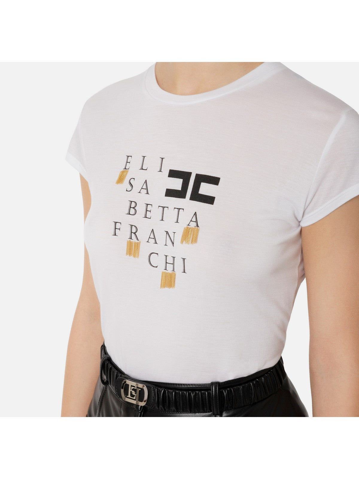 ELISABETTA FRANCHI T-Shirt e Polo Donna  MA00841E2 270 Bianco