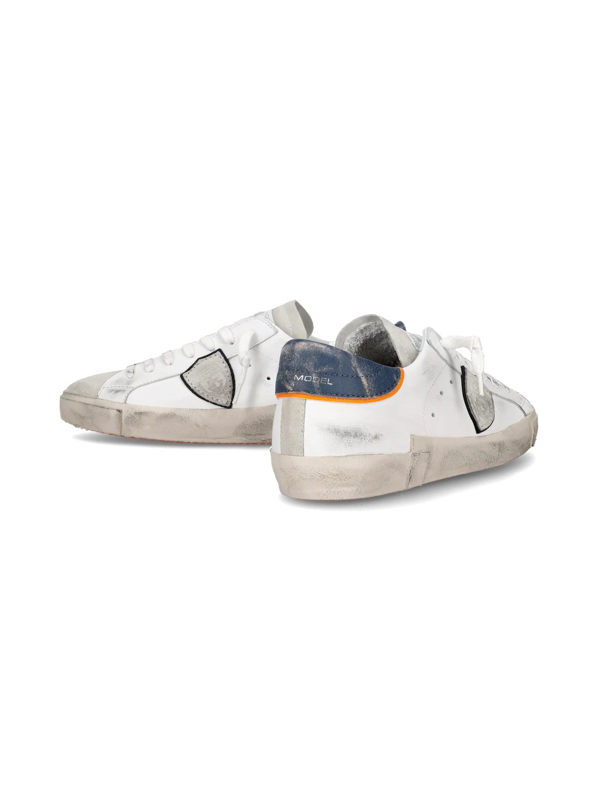 PHILIPPE MODEL Sneaker Uomo Prsx Low Man PRLU VV02 Bianco