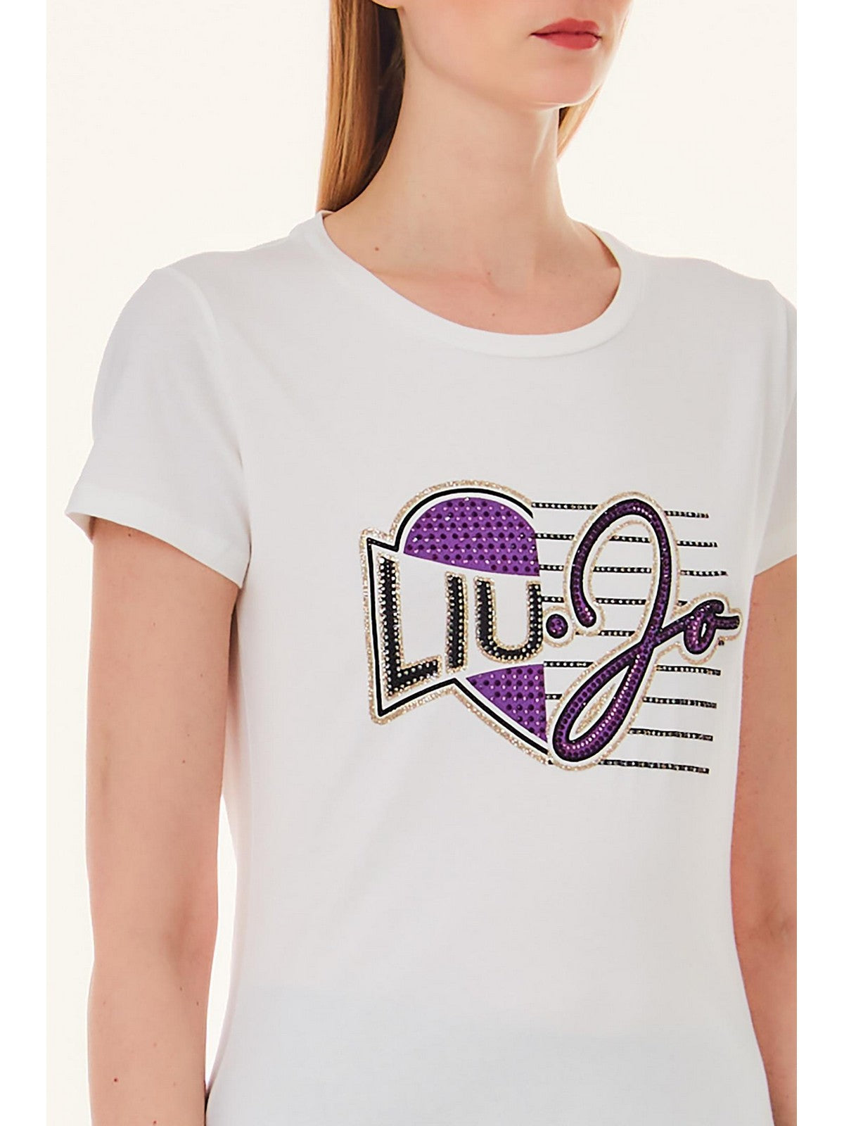 LIU JO SPORT T-Shirt e Polo Donna  TA4196JS003 R9311 Avorio