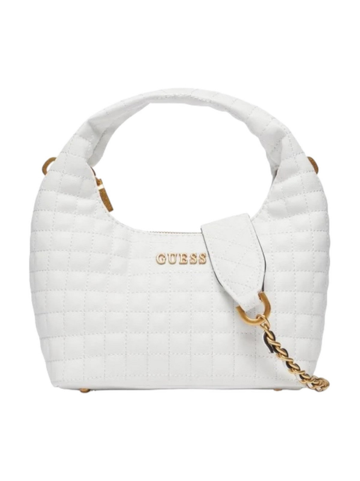 GUESS Borsa Donna Tia Luxury Satchel HWQA91 87120 WHI Bianco