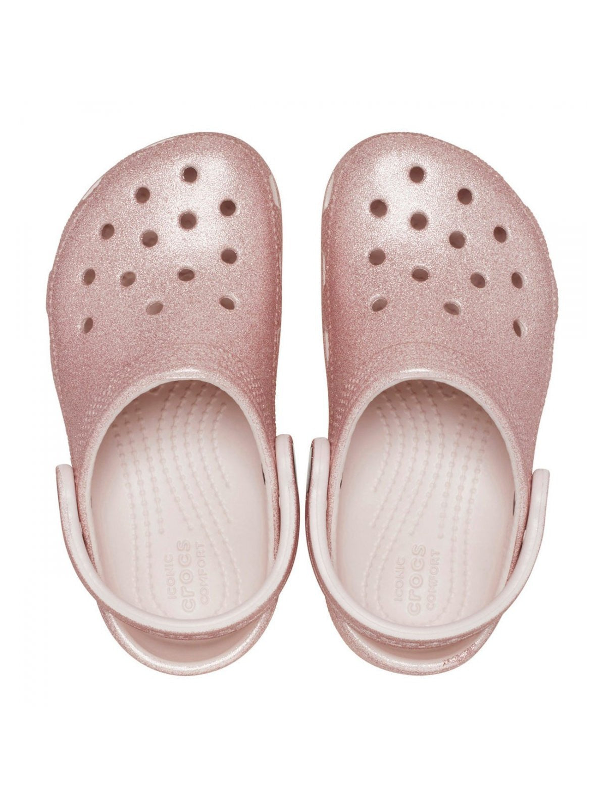 CROCS Ciabatta Bambine e ragazze Classic Glitter Clog T 206992 6WV Rosa