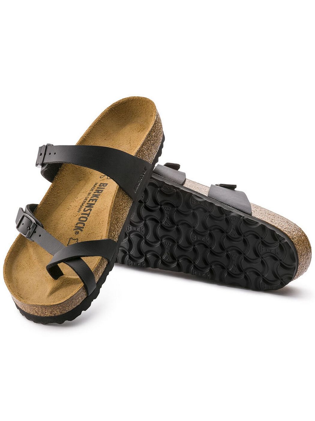 BIRKENSTOCK Sandalo Unisex adulto Mayari 071791 Nero