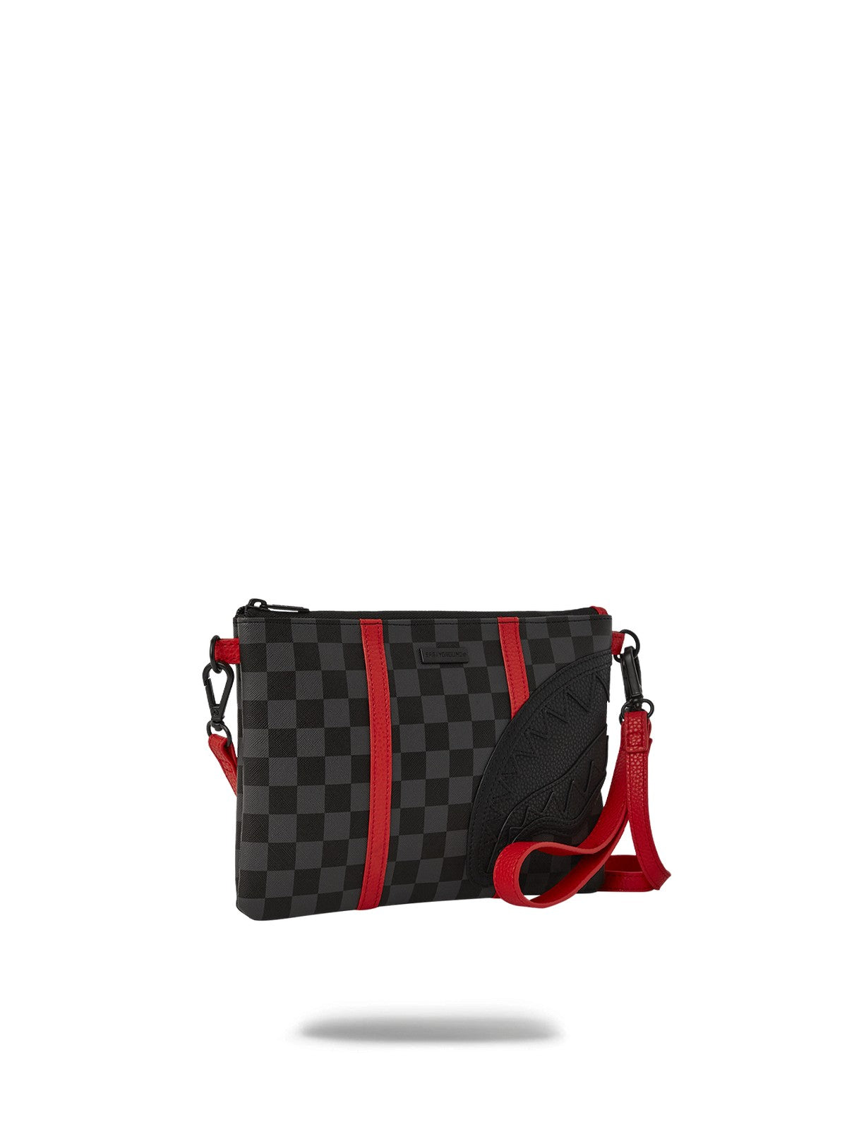 SPRAYGROUND Pochette Uomo RACEWAY 3 CROSS CLUTCH SHOUDLER STRAP 910B6473NSZ Nero